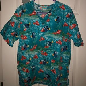 Finding Nemo Scrub top